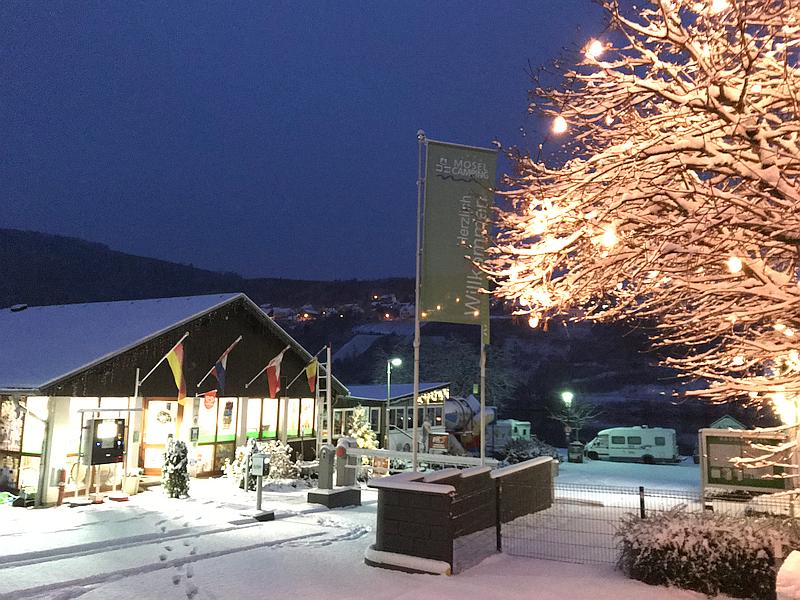 Wintercamping Mosel